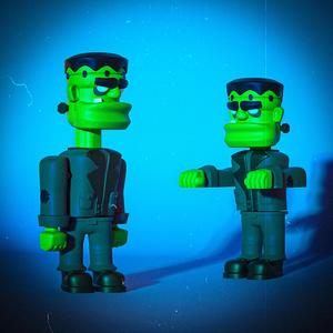 Frankenstein toy halloween articulated