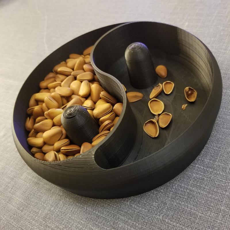 Yin&Yang nut bowl by mattc design