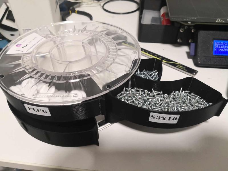 Extrudr/Nebula Spool Storage Drawers - remix