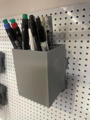 peg board pencil/tool holder