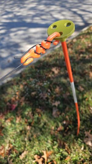 Low Antenna marker stake topper