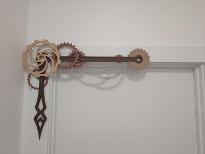 Steampunk Doorframe Decor - Momentary