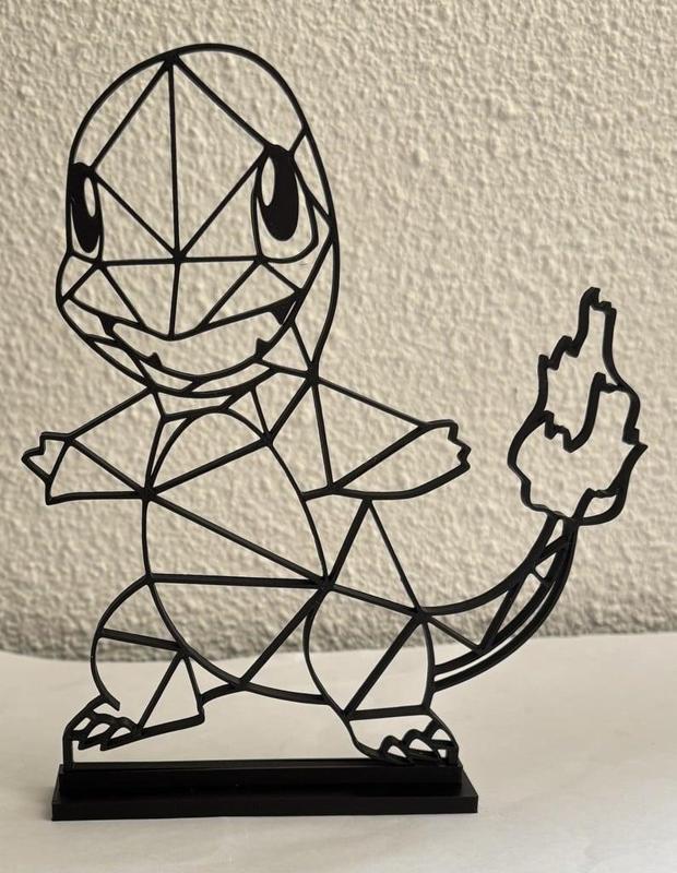 Geometric Charmander Pokémon