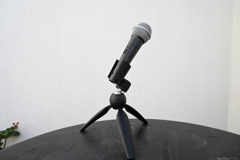 Microphone Adaptor for Camera Tripod 