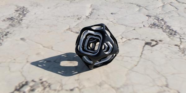 Cuboctahedron Print in Place