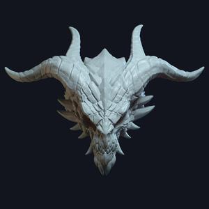 Dragon v5 Action Figure Head