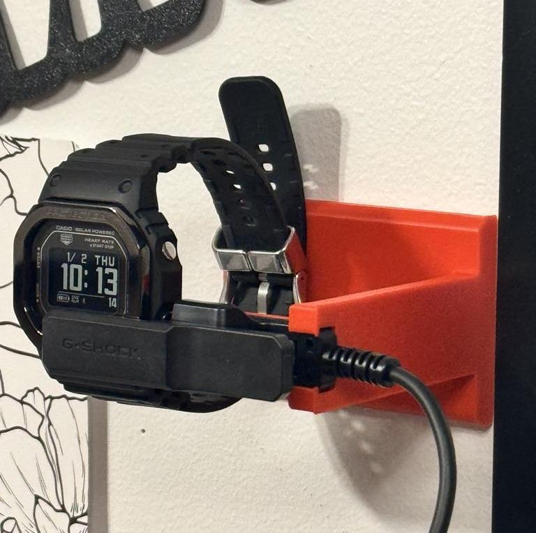 G-shock DW-H5600 Charger Wall Holder (Remix)