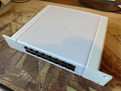 Unifi USW-LITE-16-POE 10 Inch 1U Rack Mount