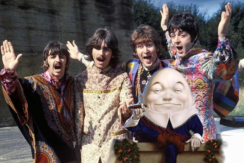 The Beatles as the Eggmen