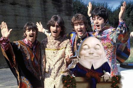 The Beatles as the Eggmen
