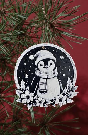 Christmas Penguin Decoration