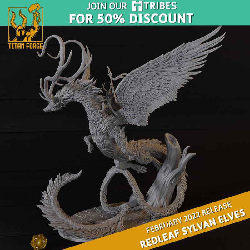 Redleaf Forest Wood Dragon