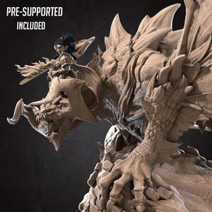 Nightfall, the Corrupted Wyvern (2 Versions)