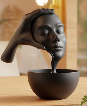 Flowing Essence Abstract Surreal Sculpture