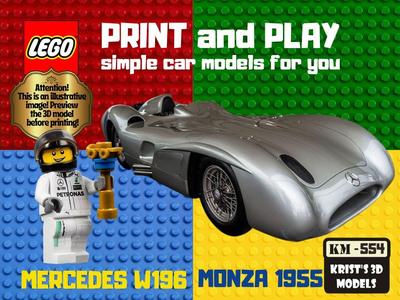 LEGO Mercedes W196 Monza 1955