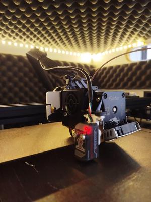 Ender 5 Addapter Plate for Creality Sprite Pro Extruder - REMIXED