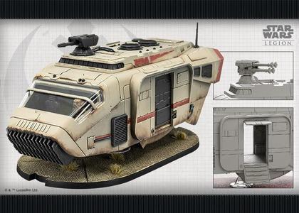 Improved Detachable Flying Stand For A5 Speeder Star Wars Legion