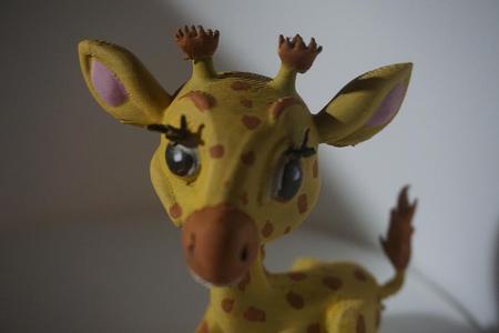 baby giraffe