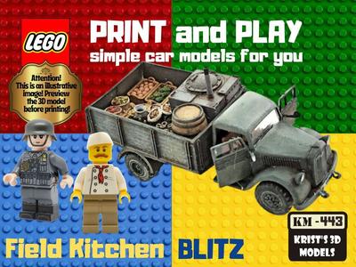 LEGO Blitz field kitchen