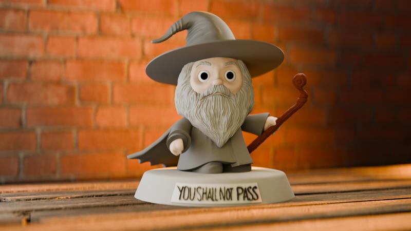 Gandalf The Grey Figure - You Shall Not Pass Sculpture