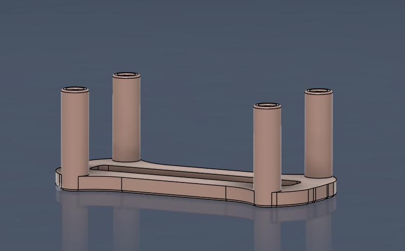 ESP8266 mount (tall posts)