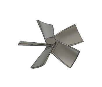 3d printable Fan for 775 Dc motor.stl