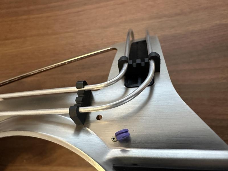 1:8 BTTF DeLorean Flux Bands Brackets Set