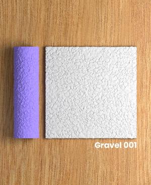 Collection Red | Gravel 001 | Polymer Clay Seamless Texture Roller