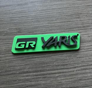 Toyota Yaris GR Keychain