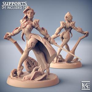 Kilia the Ballet Queen - Sylvan Knights Beauty (Fantasy Pinup)