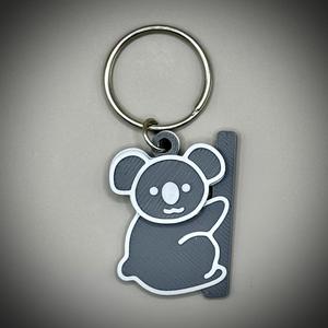 Koala Key Ring with Moving Head