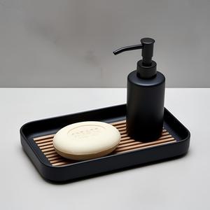 Modern Soap Dish with Drip Inlay