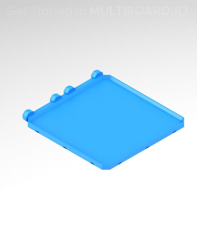 3x3 CU Bolt-Locked Shelf