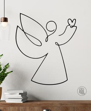 Angel Heart Wall Art