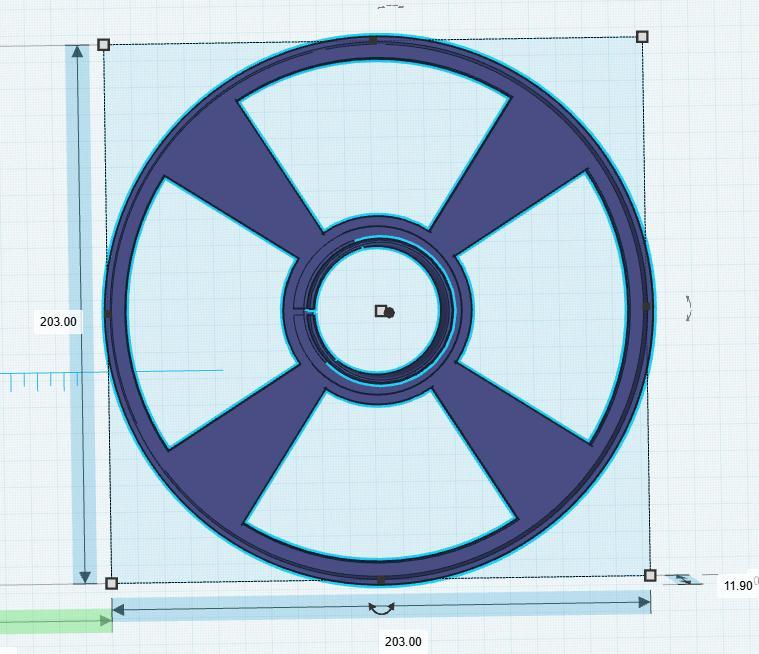 Filament Spool Support and Protector