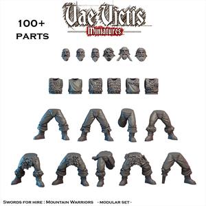 Modular Swords for hire : Mountain warriors  [PRE-SUPPORTED]