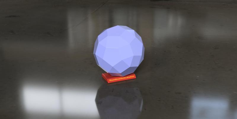 Rhombicosidodecahedron Solid