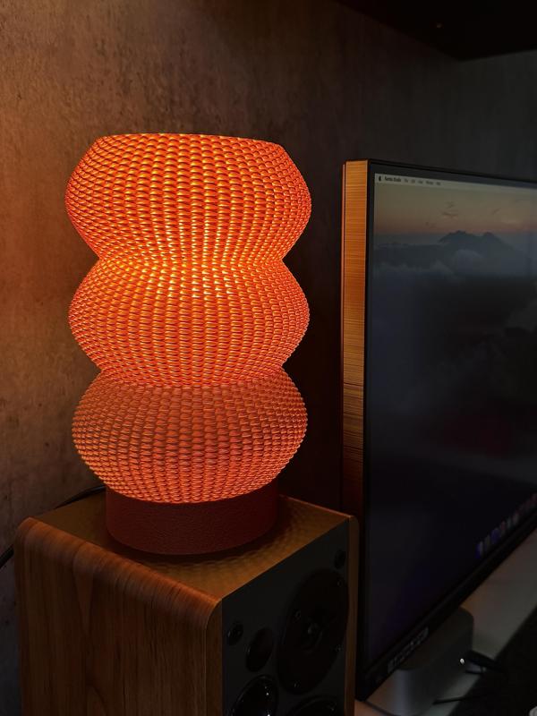 Basketweave Lamp