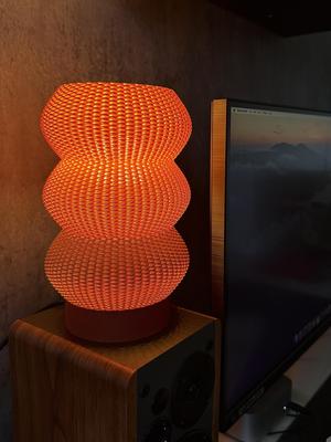 Basketweave Lamp