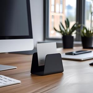 Modern Business Card Holder, Business Card Stand