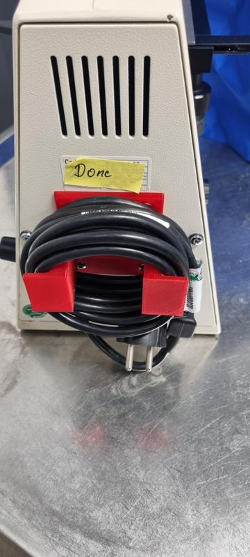 Cable holder Zeiss-Standard-20 Student version.stl