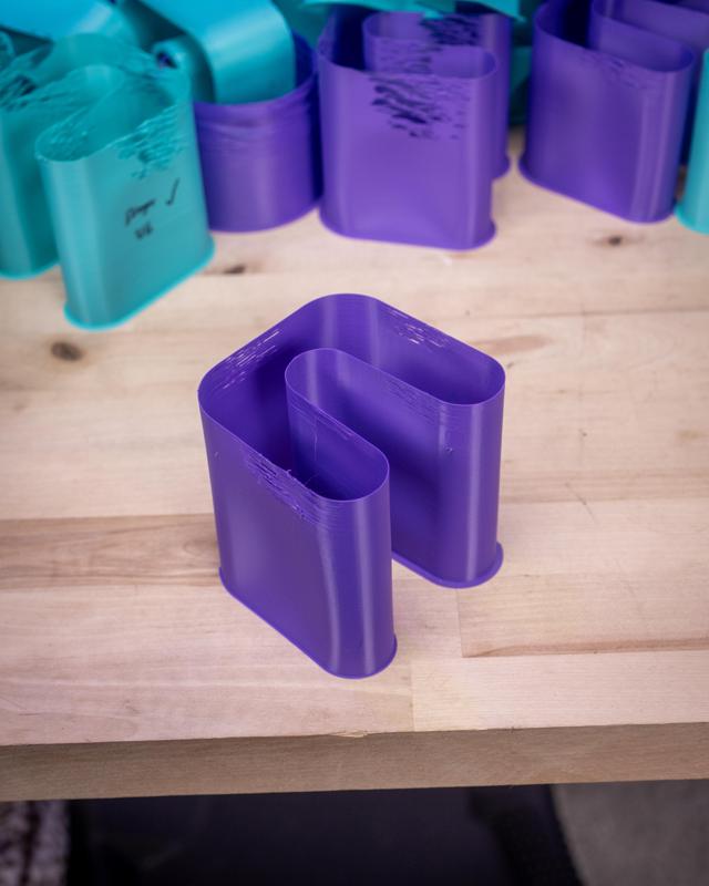 Voron V0.1 Flow Rate Test Race Track - 100mm Flowrate Test