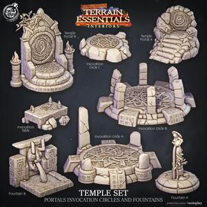 Temple Set (Pre-Supported)