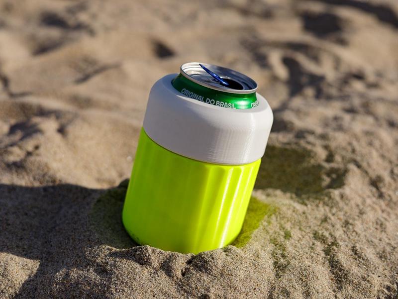 Screw Top Double Wall "Scientifically Tested" 330ml Can Koozie