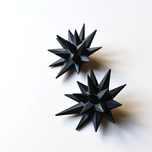 Futuristic Star photoshoot earrings