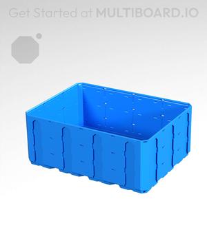 4x3x1.5 - Topped Multipoint Rail - Multibin Shell