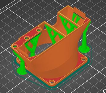 Cooling System for NVIDIA Tesla M40 on Fan 6020.