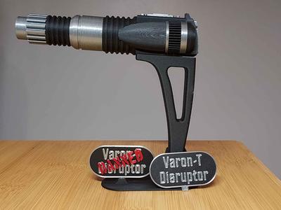 Varon-T Disruptor stand, tag, and remix of muzzle