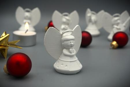 Sweet angel of Love - Super easy print christmas ornament