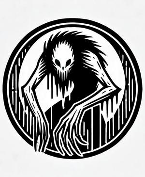 Leather Stamp 75mm Wendigo